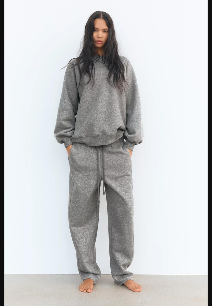 Блестящие плюшевые брюки ZARA 1131/848