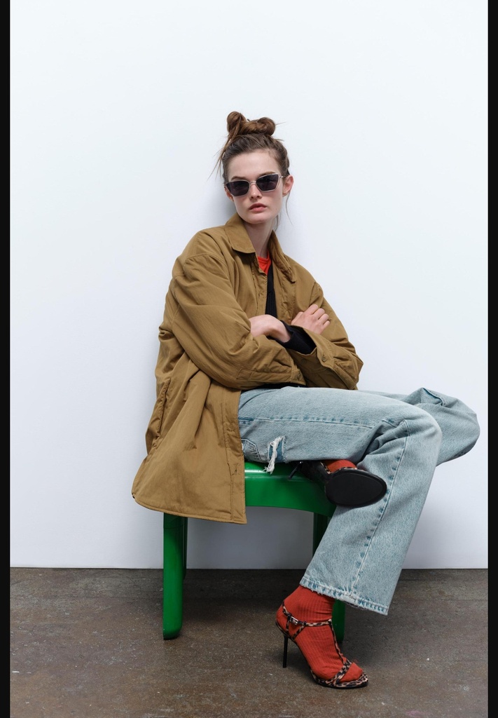 Босоножки на высоком каблуке с животным принтом ZARA 3312/310