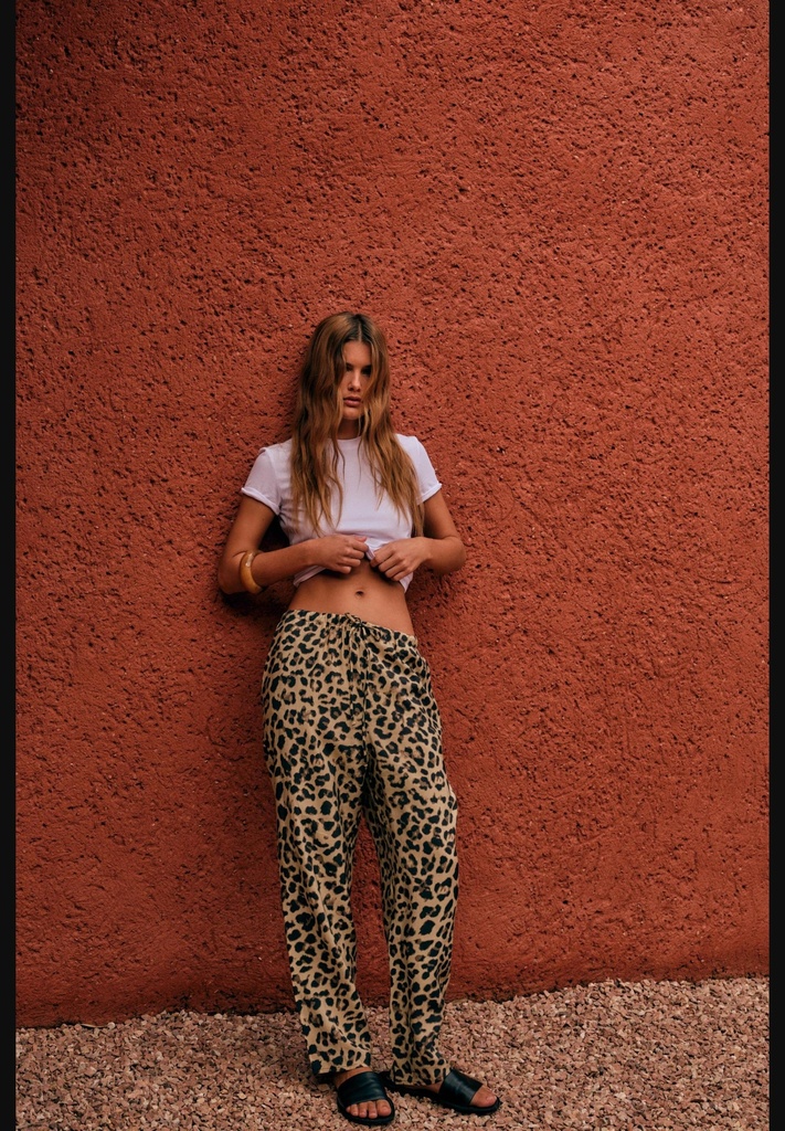 Брюки с животным принтом ZARA 3067/425