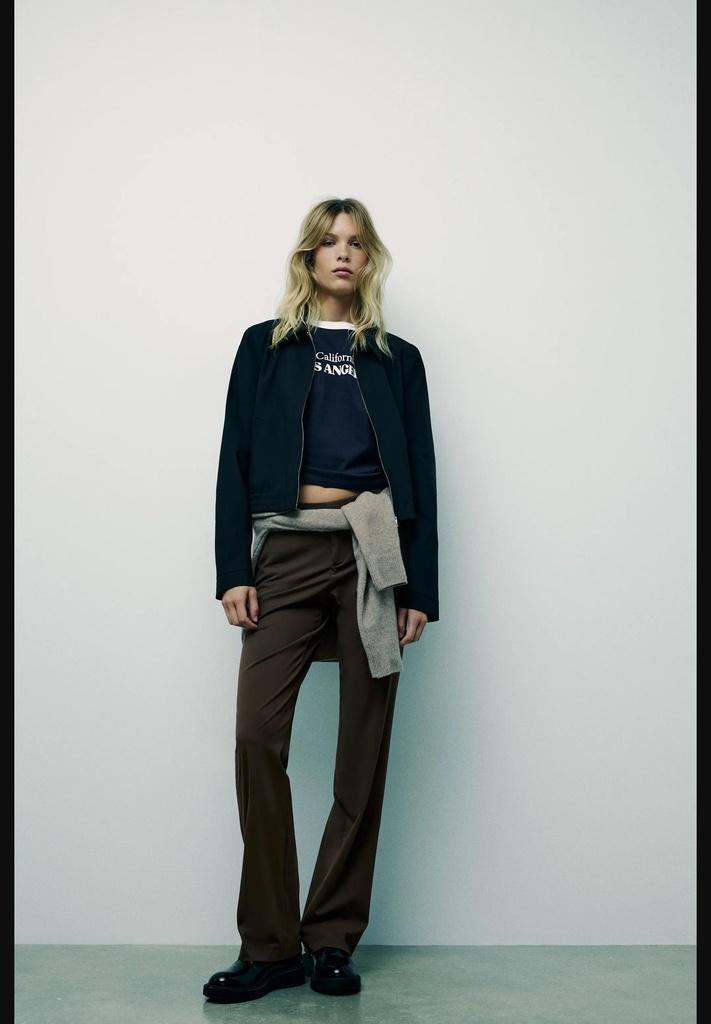 Брюки с низкой посадкой ZARA 4661/503