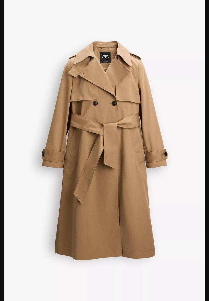 Водоотталкивающий тренч из коллекции zw ZARA 3811/255-3