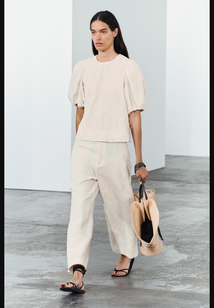 Вышитая рубашка из коллекции zw collection ZARA 4437/245