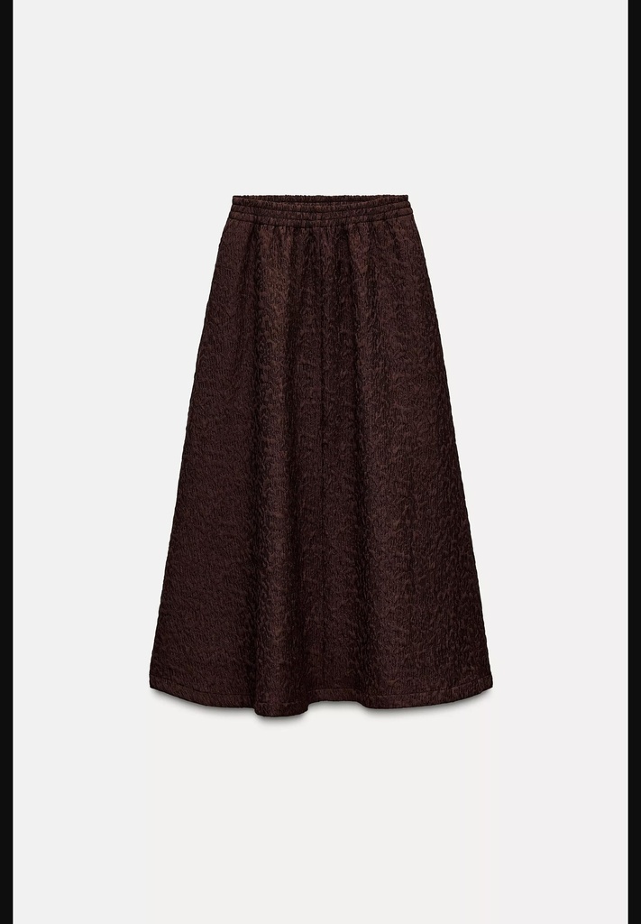 Жаккардовая юбка средней длины ZARA 3067/511