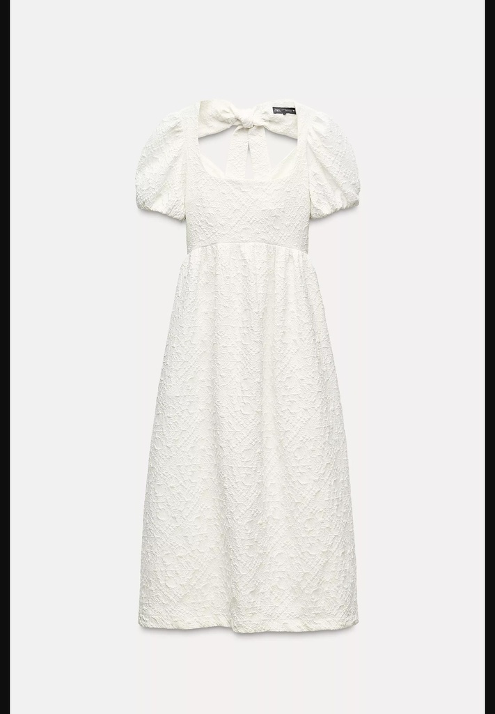 Жаккардовое платье миди ZARA 3067/207