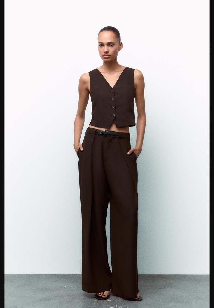 Жилет с боковыми вырезами ZARA 2010/702