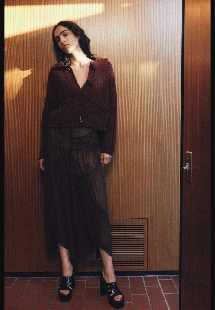 Кардиган плотной вязки ZARA 1957/101