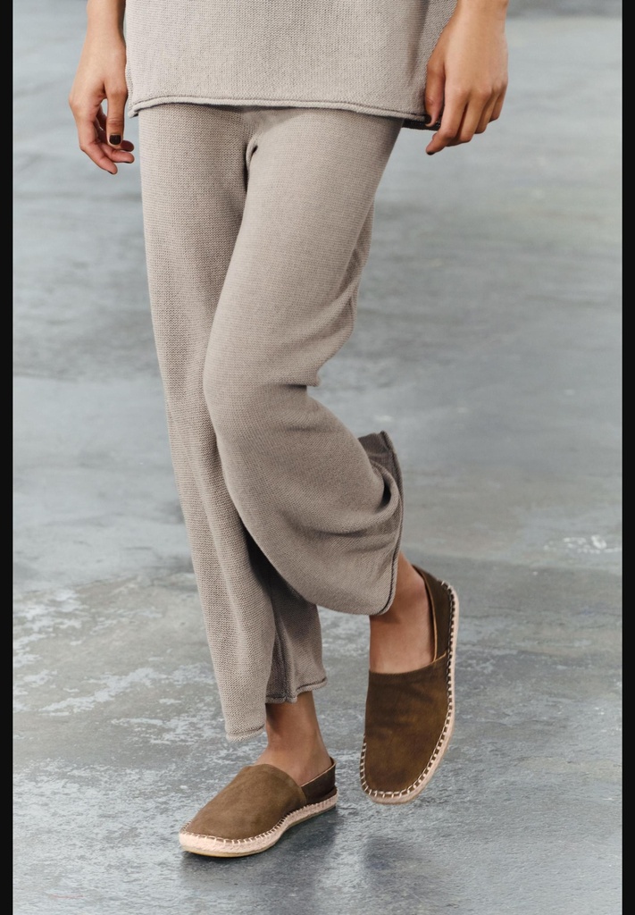Кожаные эспадрильи ZARA 1565/310