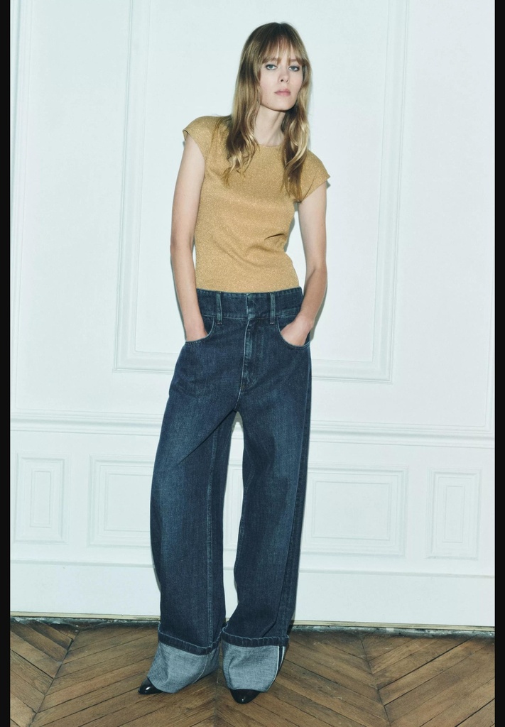 Мерцающий топ ZARA 1165/524-2
