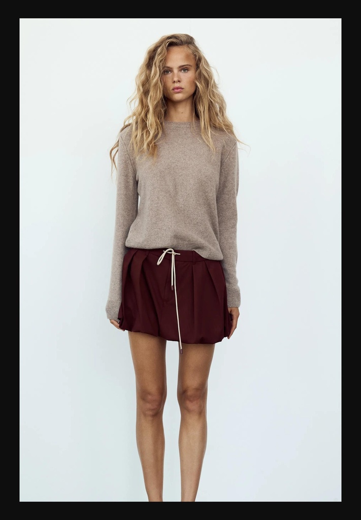 Мини-юбка с воздушным шаром ZARA 3152/514