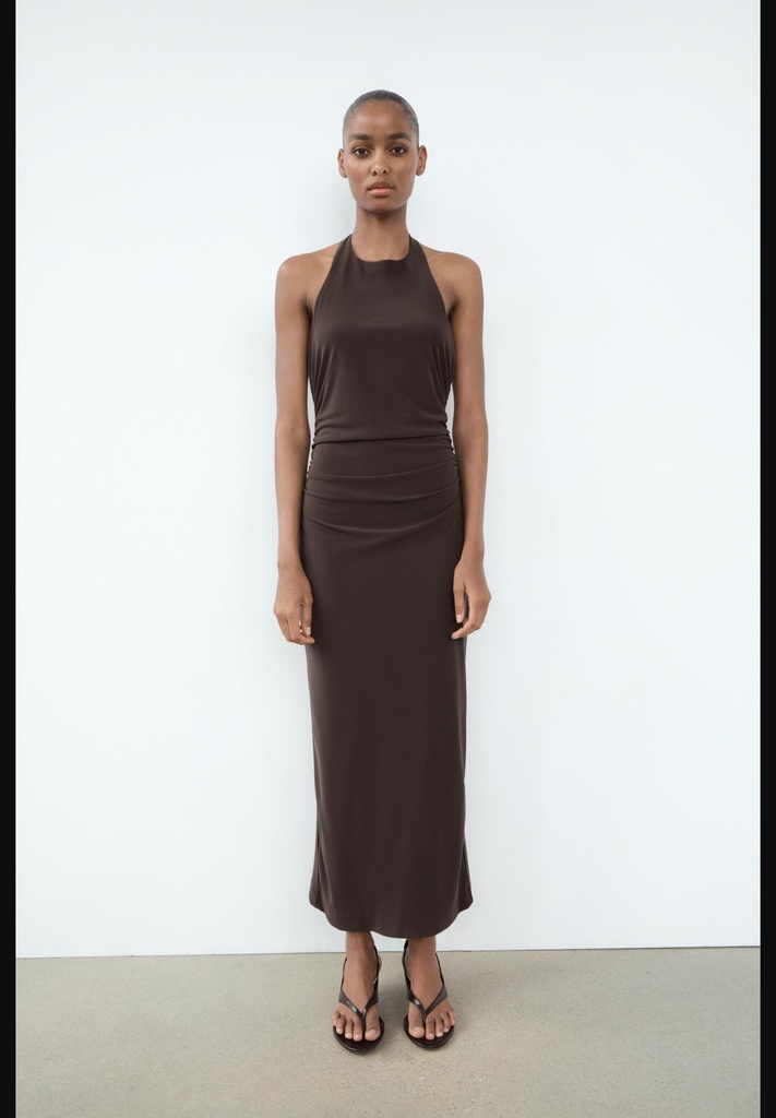 Платье на бретельках с открытой спиной ZARA 3152/243
