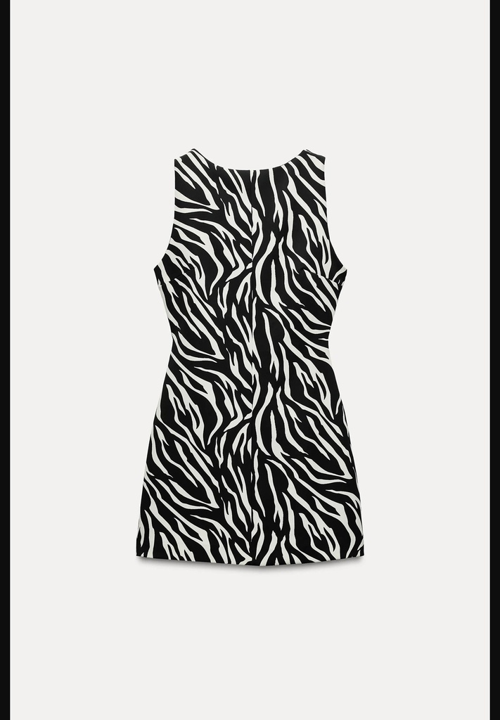 Платье с животным принтом ZARA 3067/216