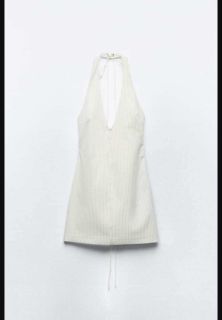 Полосатое платье на бретельках ZARA 2180/359