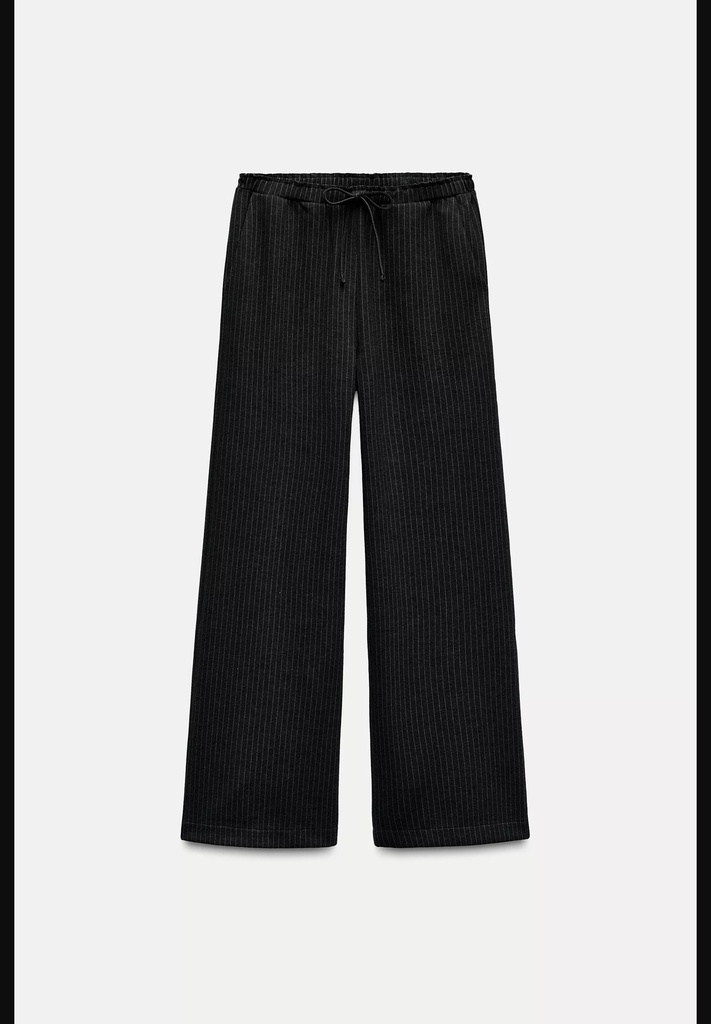 Полосатые палаццо-брюки ZARA 0264/864