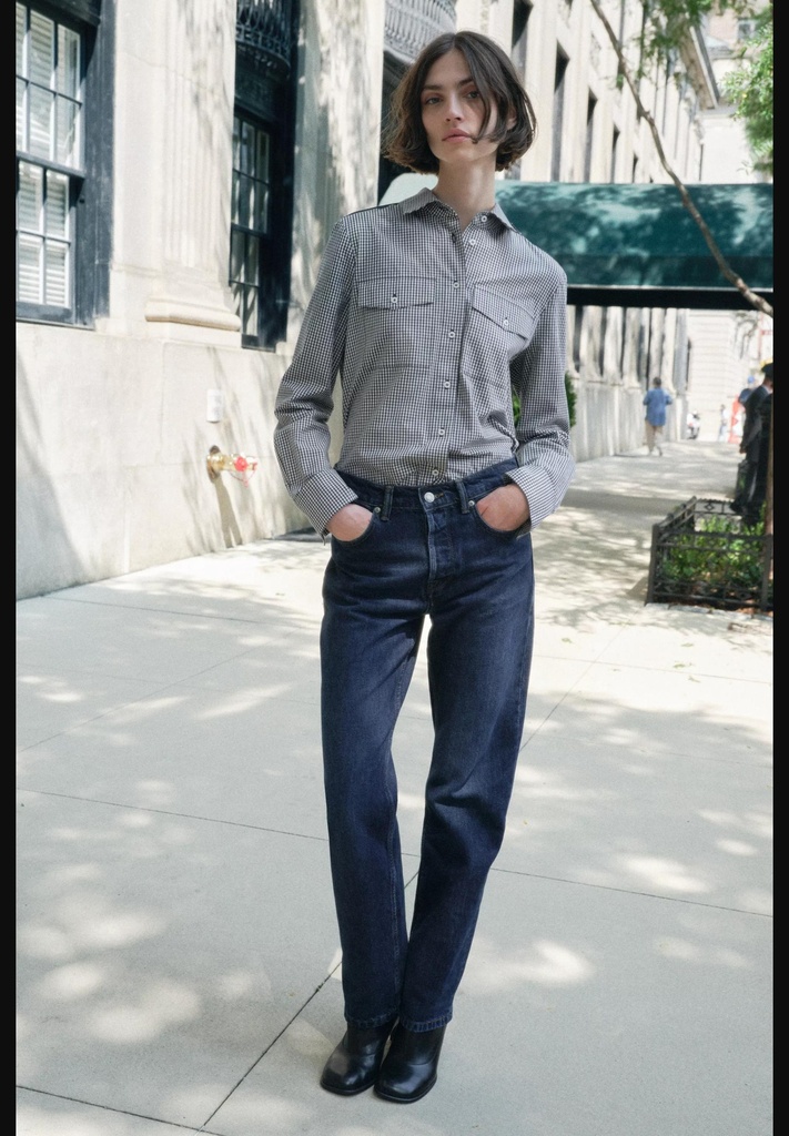 Рубашка в клетку из коллекции zw collection ZARA 4043/200