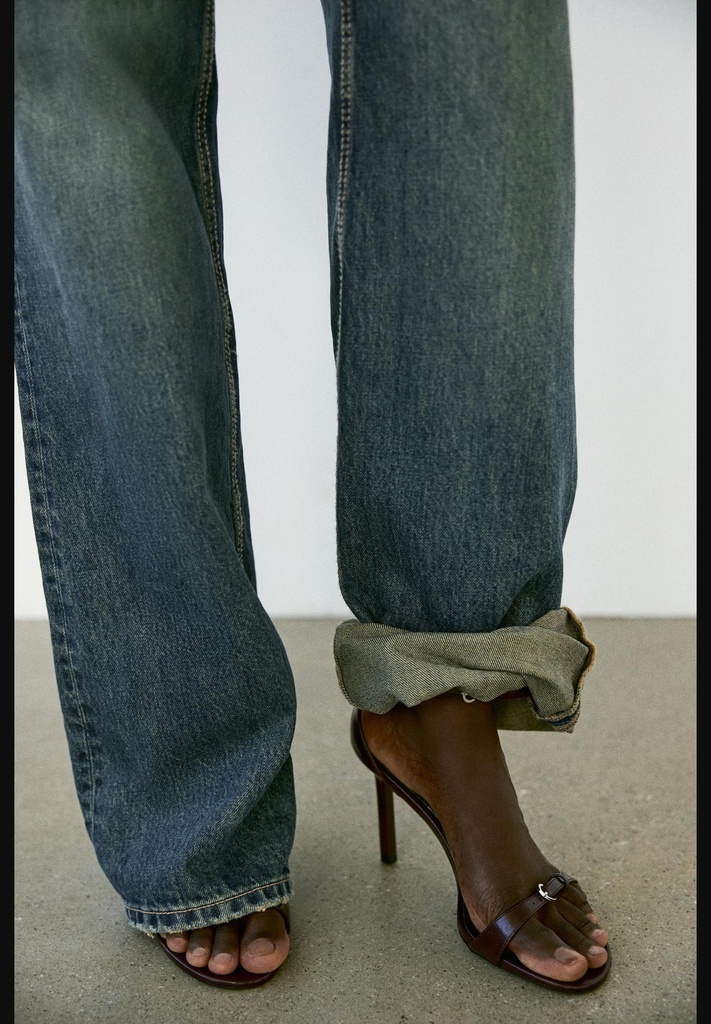 Сандалии с ремешками и пряжками ZARA 3324/410