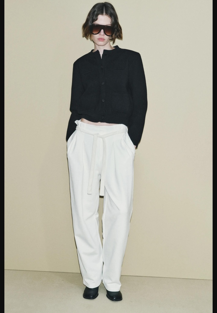 Спортивные брюки с поясом ZARA 0085/472