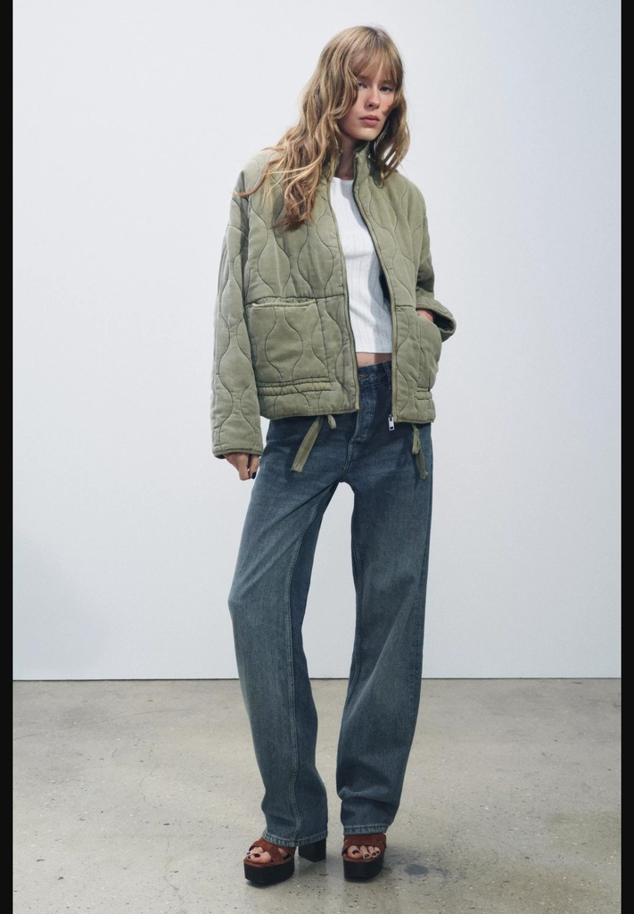Стеганая куртка из коллекции zw ZARA 4088/242