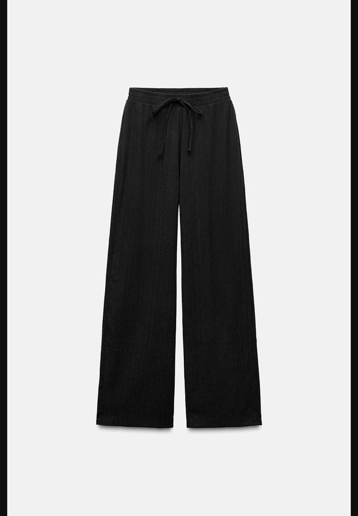 Текстурированные брюки с прямыми штанинами ZARA 5039/383-5
