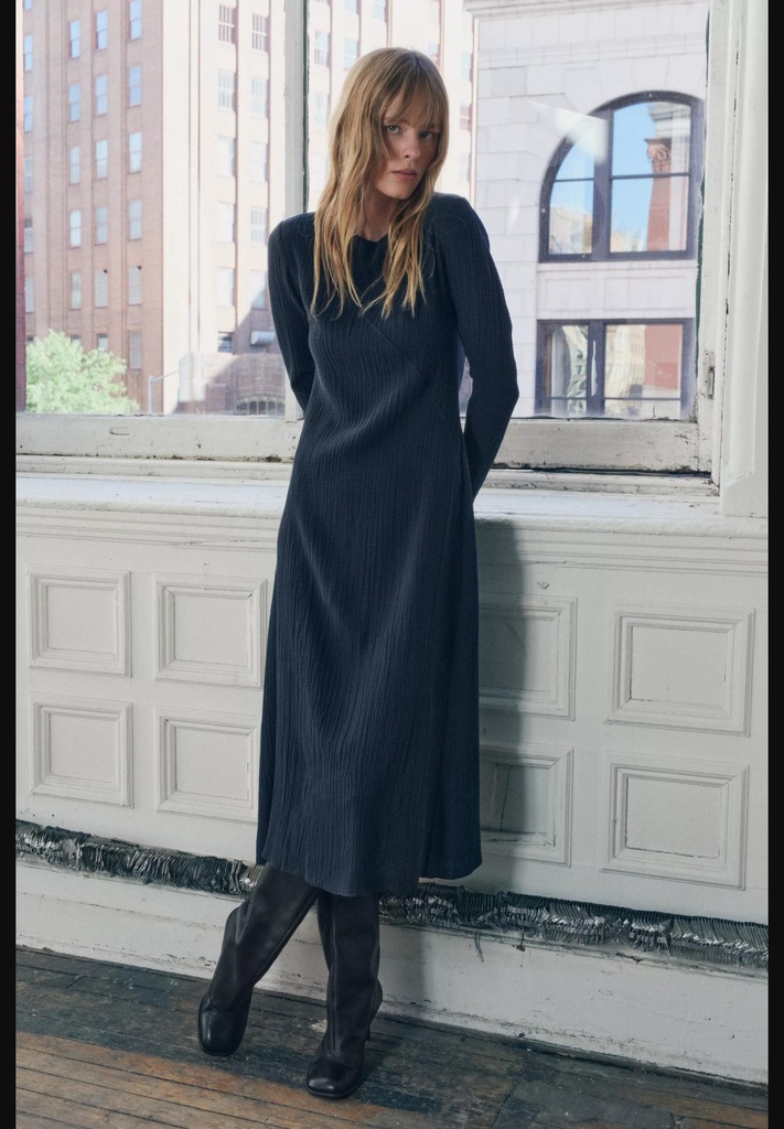 Текстурное миди-платье ZARA 1165/513