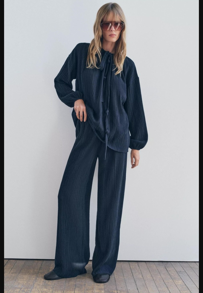 Широкие брюки с текстурой ZARA 1165/515