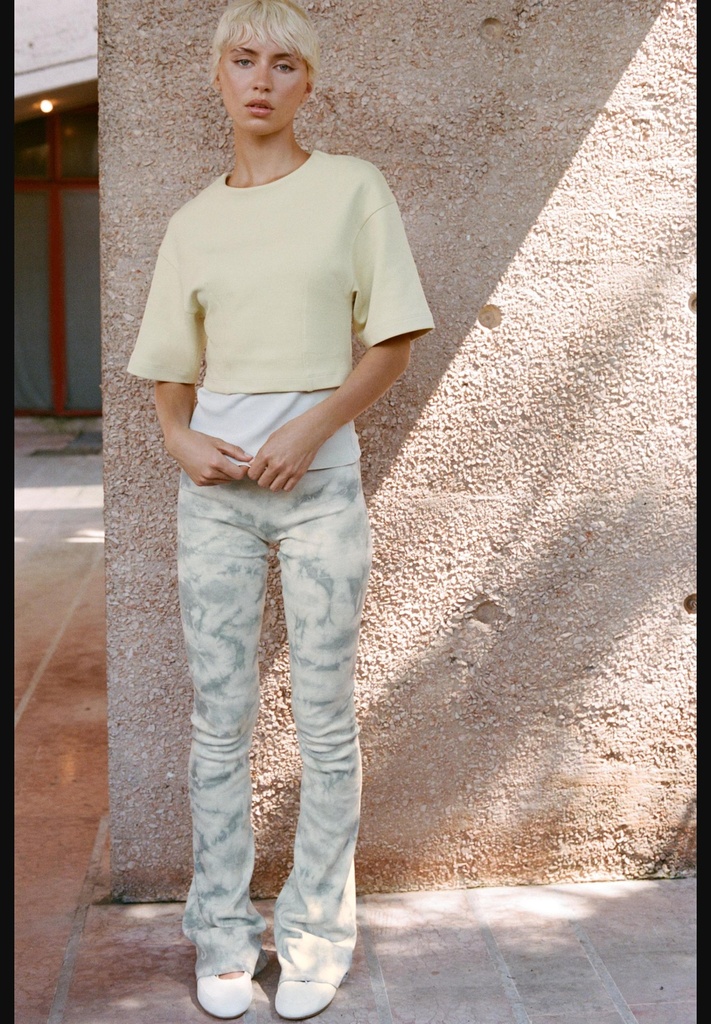 Брюки-тай-дай в рубчик ZARA 3641/828