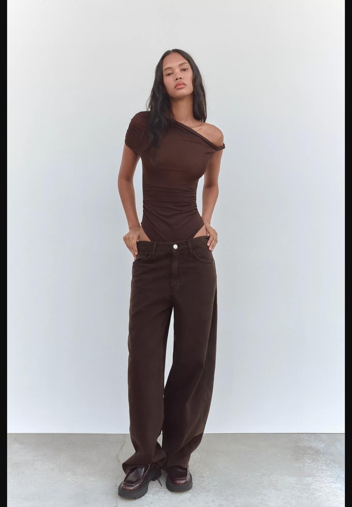 Асимметричное боди с узлом ZARA 5039/815