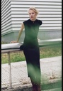 Драпированное платье миди ZARA 1044/626
