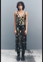 Миди-платье с пайетками ZARA 1067/450