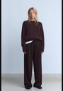 Брюки с двойной складкой ZARA 1255/506