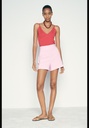 Двухслойные шорты-бермуды из ткани с завышенной талией ZARA 1478/036