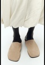 Кожаные туфли на плоской подошве ZARA 1545/410