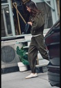 Атласные брюки с манжетами по низу ZARA 1608/226