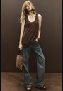 Кожаная сумка с животным принтом ZARA 1736/252