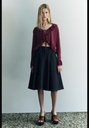 Трикотажная блузка с оборками ZARA 2142/122