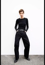Перекрещивающийся вязаный топ ZARA 2142/147