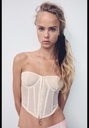 Корсет на косточках с бантиком ZARA 2678/903