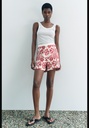 Шорты-бермуды с вышивкой из коллекции zw collection ZARA 2731/265