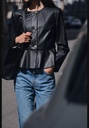 Куртка с баской с эффектом кожи ZARA 3046/181