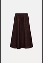 Жаккардовая юбка средней длины ZARA 3067/511