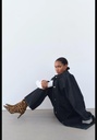 Кожаные ботильоны с животным принтом ZARA 3116/410