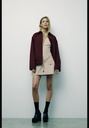 Комбинированное платье на бретелях в полоску в рубчик ZARA 3152/221