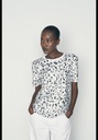 Футболка с металлическим животным принтом ZARA 0264/640