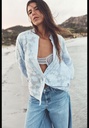 Контрастная рубашка от devoré ZARA 3564/158