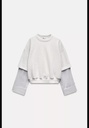 Контрастная толстовка ZARA 0264/865