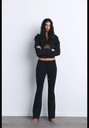 Укороченная толстовка на замочке ZARA 3641/843