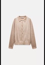 Вязаный кардиган с блестками ZARA 3920/167-6