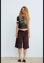 Вязаный жилет из аргайла ZARA 3920/179