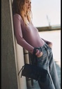 Выцветшая футболка в рубчик ZARA 4174/675-3