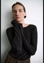 Выцветшая хлопчатобумажная футболка ZARA 4174/677