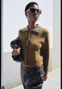 Пиджак из 100% шерсти с лацканами, украшенными драгоценными камнями ZARA 4192/112